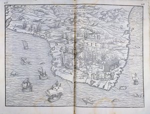 ブラジル北東部の地図